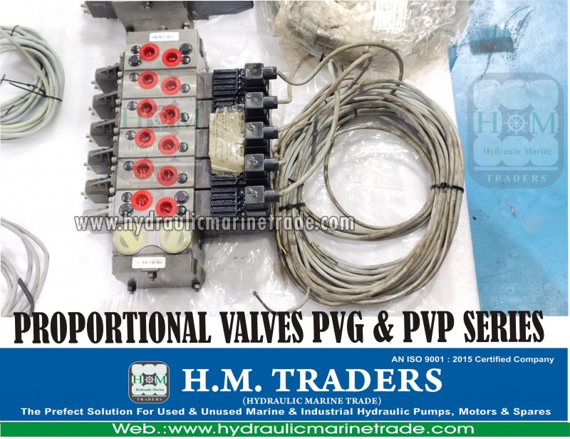 Used PROPORTIONAL VALVES PVG & PVP SERIES 2 Hydraulic